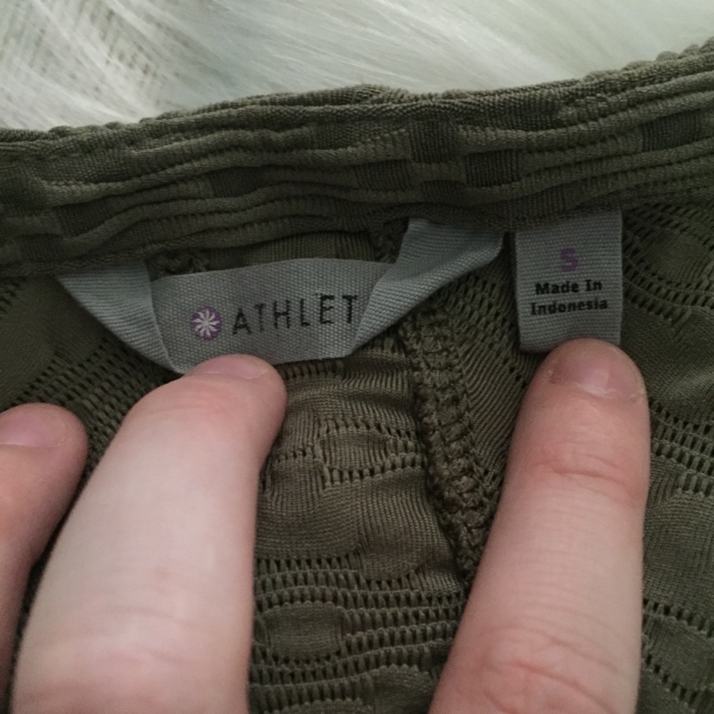 Athleta | Military Green Skater Dress - Picture 2 of 7